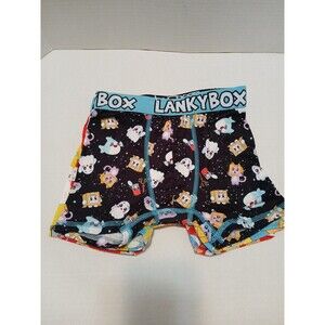 4 Pack LankyBox All-over Character Prints Boxer Briefs Boys 4/5